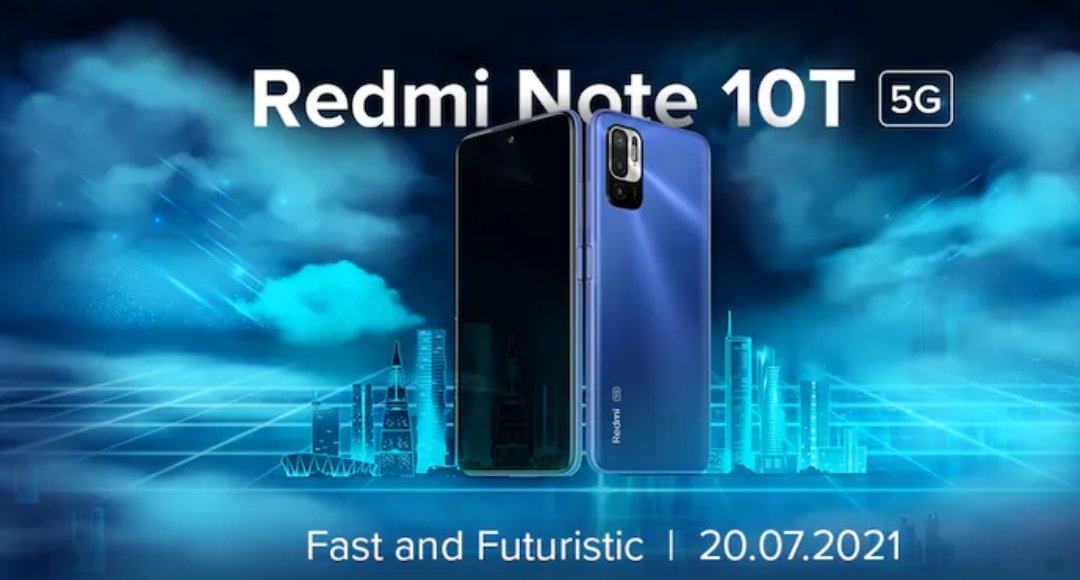 Redmi Note 10T 5G now get the ultimate 5G smartphone experience at just ₹630 EMI