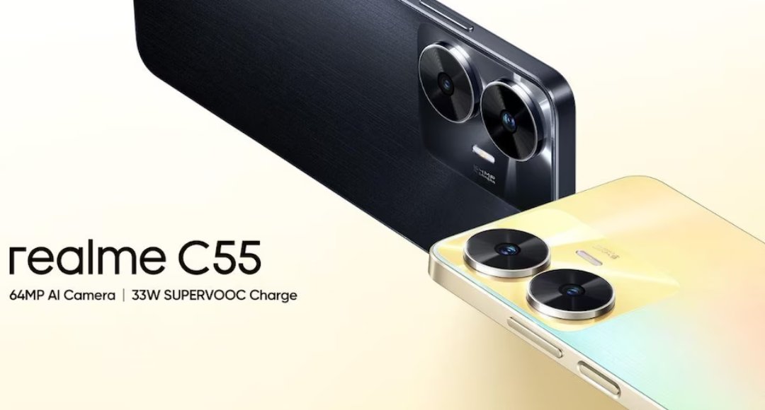 Realme C55 5G A smartphone with great features 64MP camera and powerful battery at a low price