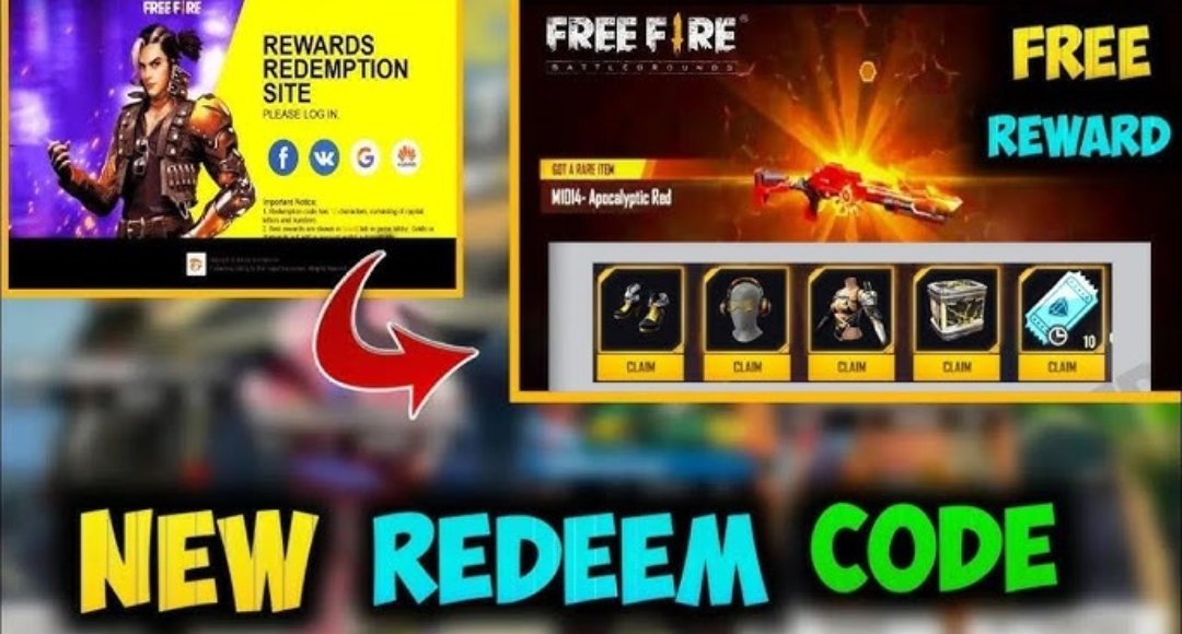 Free Fire MAX Redeem Codes for Today