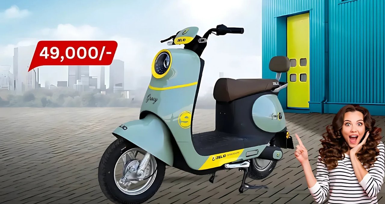 Zelio Little Gracy: The Smart, Stylish, and Eco Friendly Ride for Your Daily Commute