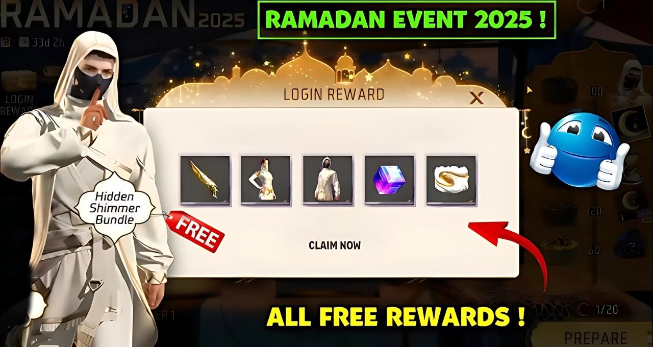 Experience the Magic of Free Fire Max’s Ramadan 2025 Mystery Shop, Unbelievable Discounts and Exclusive Rewards Await