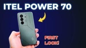 Discover the itel Power 70 A Phone That Keeps Up with Your Life