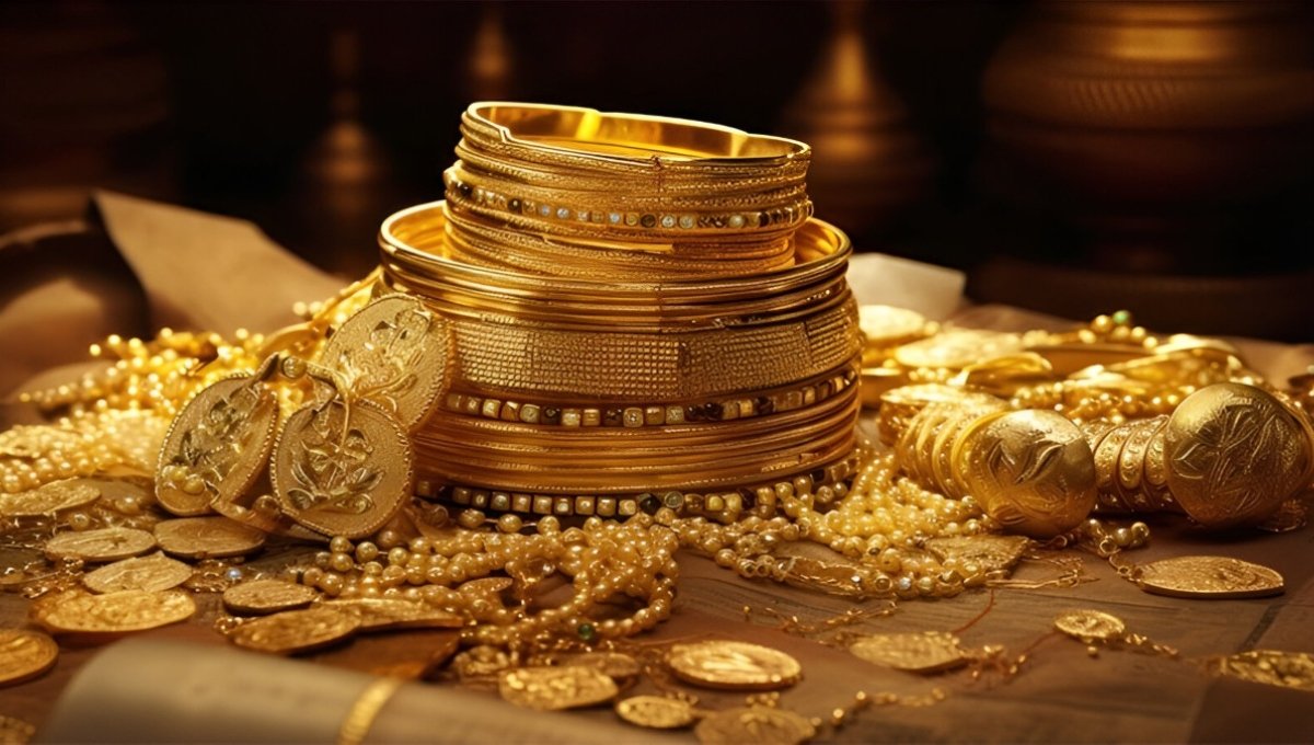 Gold Prices Fall Sharply: 24K Gold Drops ₹36,600 in Just 10 Days