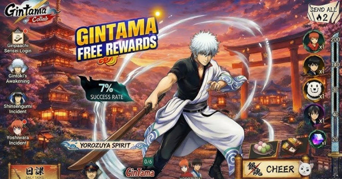 Gintama x Free Fire Collaboration 2026