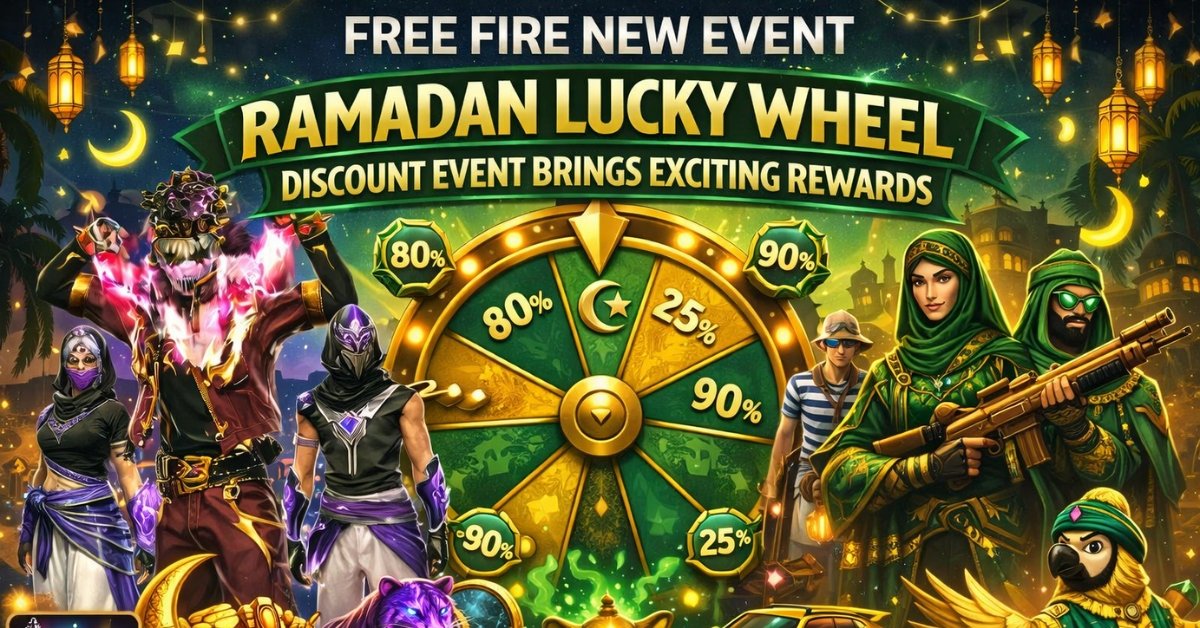 Free Fire Ramadan Lucky Wheel Discount Event 2026