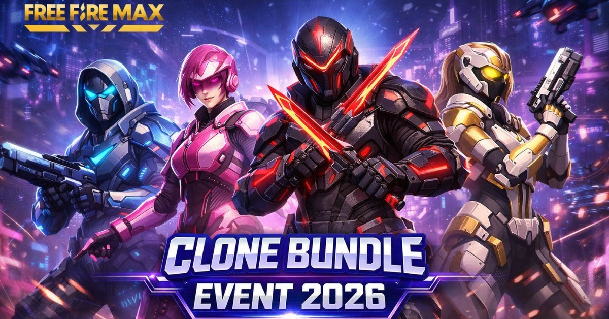 Free Fire MAX Clone Bundle Event 2026
