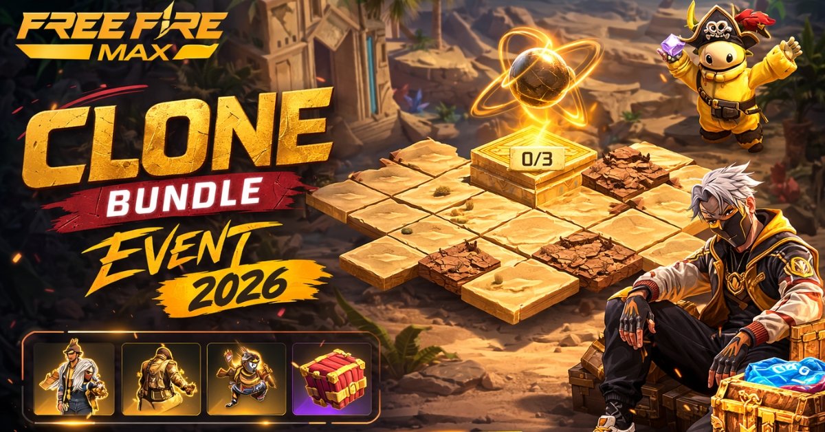 Free Fire MAX Lost Treasure Event 2026