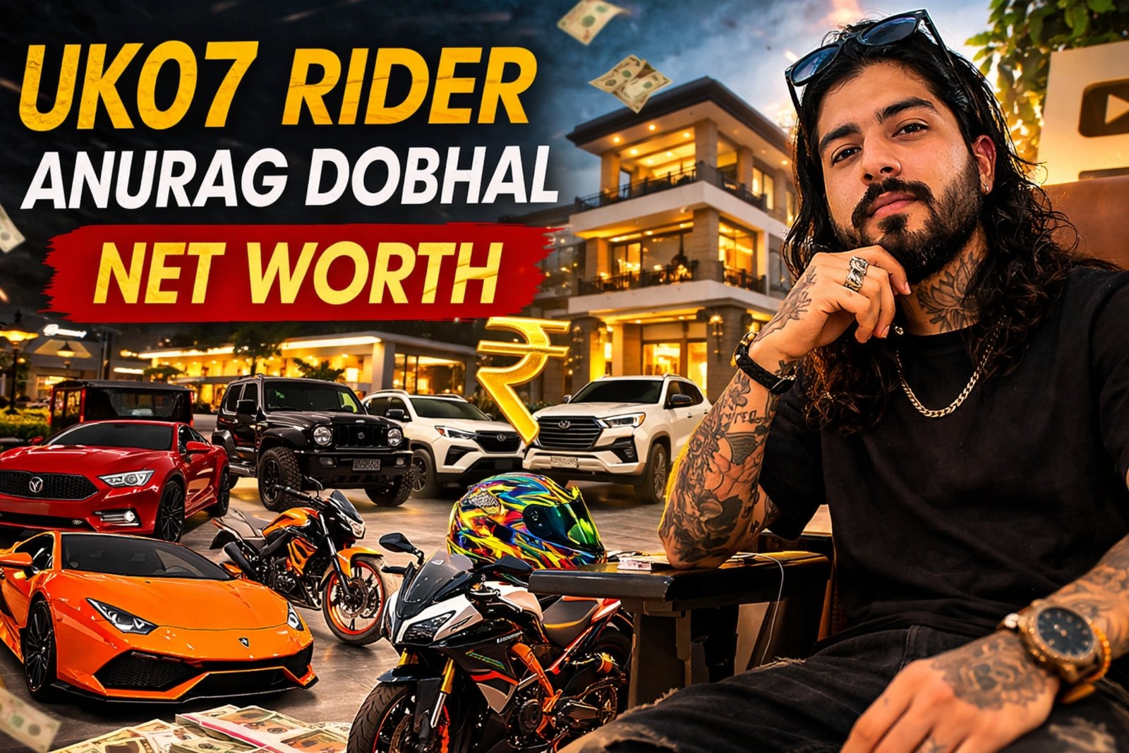 UK07 Rider Anurag Dobhal Net Worth