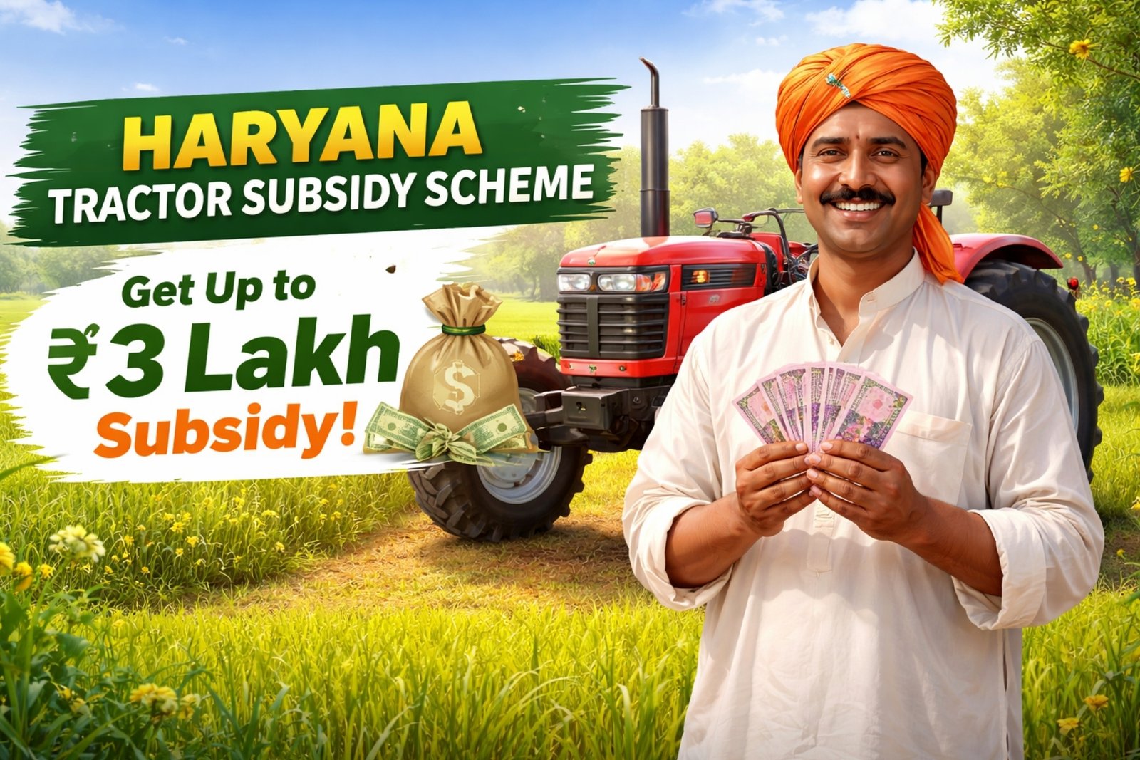 Haryana Tractor Subsidy Scheme