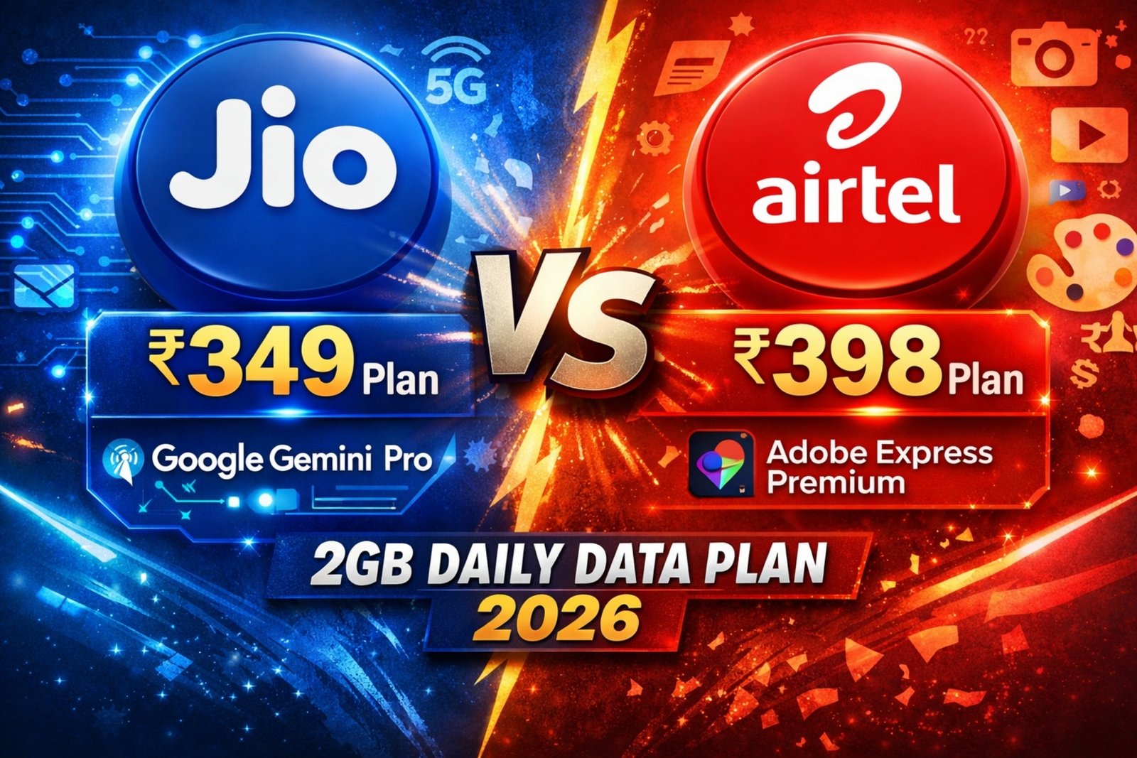 Reliance Jio vs Bharti Airtel