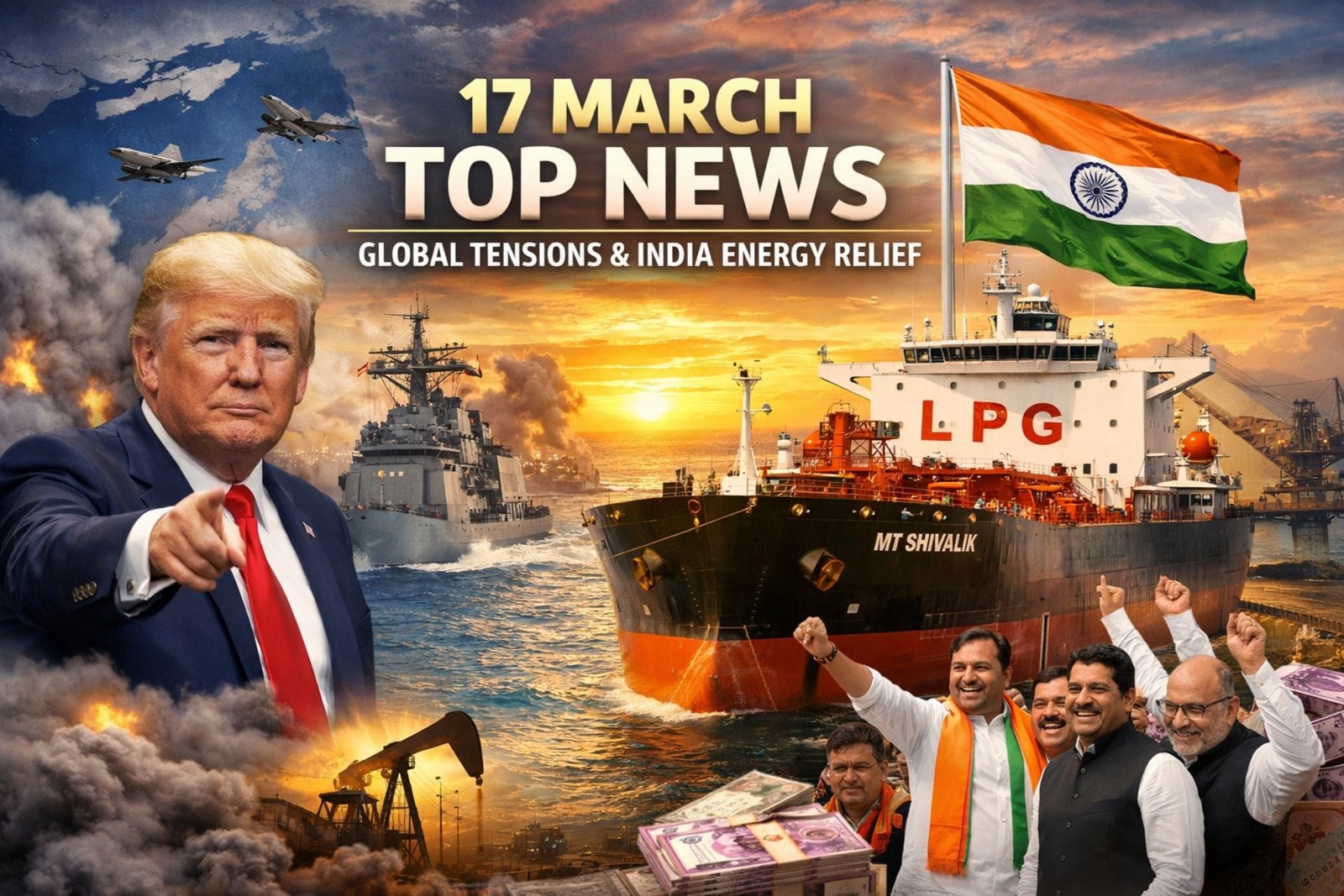 17 March Top News
