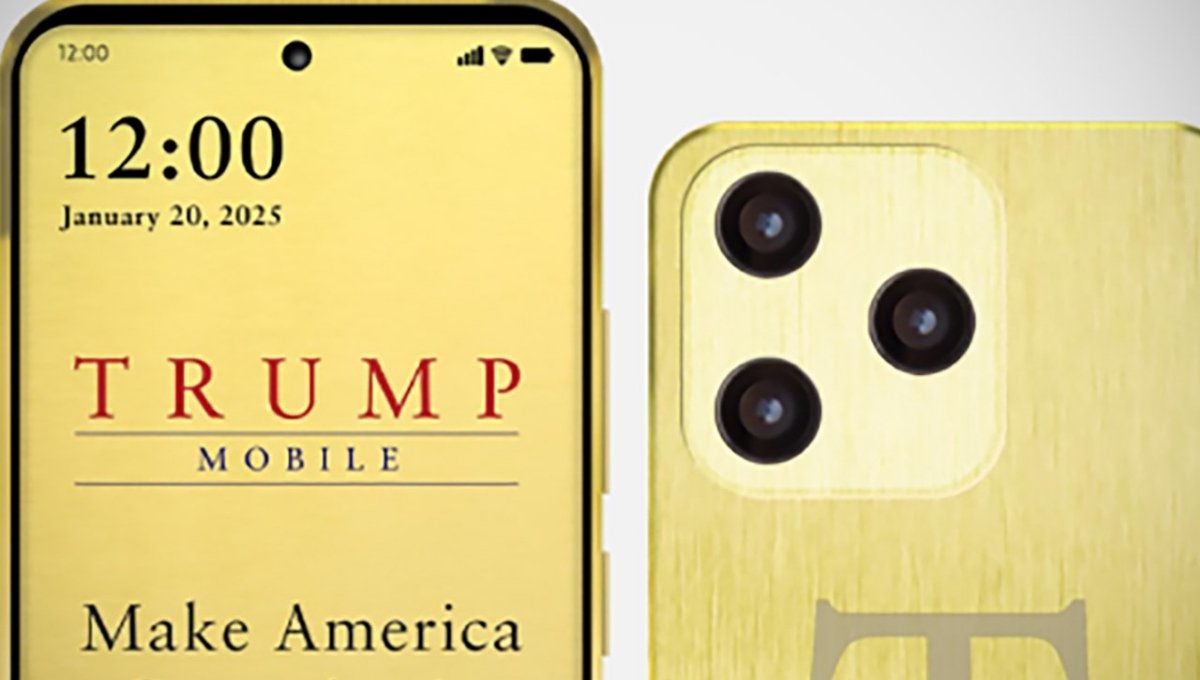Gold Trump Phone