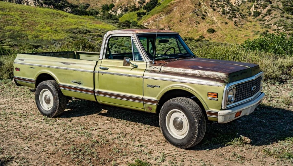This Rusty Looking Truck Packs Silverado Power and Modern Features Priced to Shock