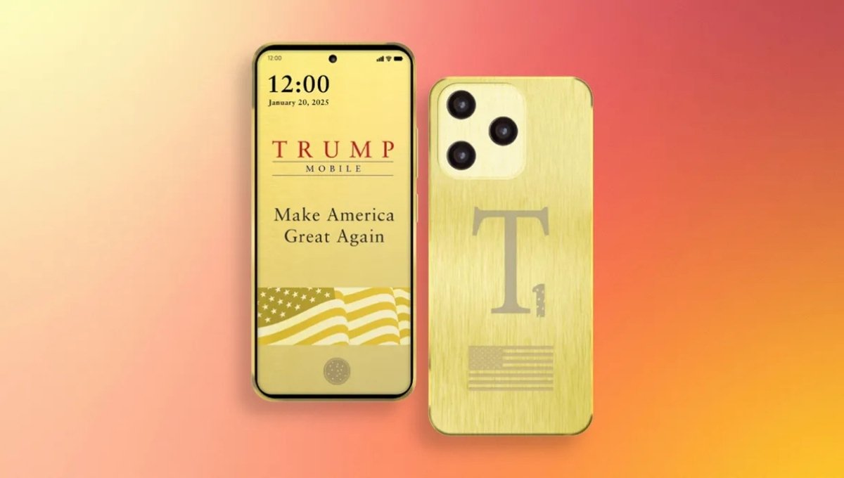 Gold Trump Phone