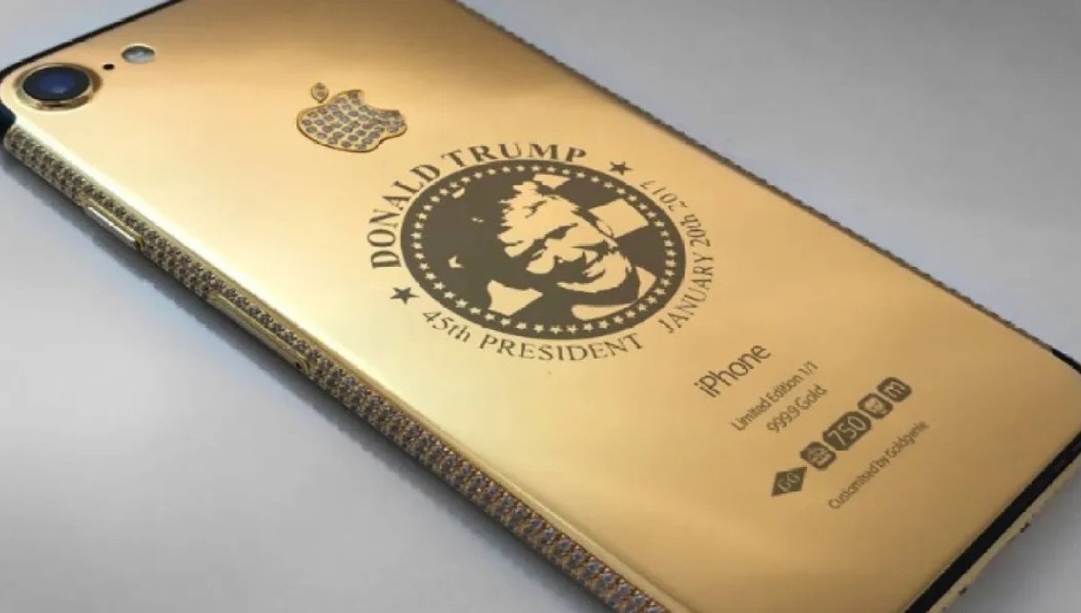 Gold Trump Phone