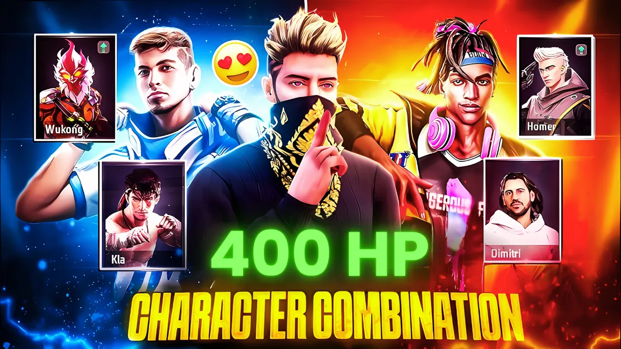 400 HP Character Combination in Free Fire: Best Skills and Setup to Boost Your Survival in 2025