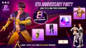 Free Fire 8th Anniversary Date Revealed Mega Celebration from June to July!