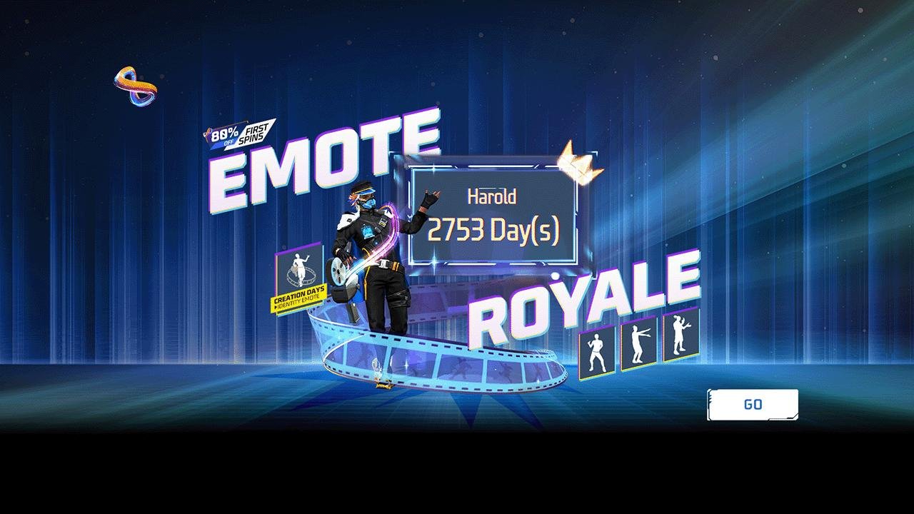 Emote Royale Event 1 Spin Trick 2025: Get Legendary Emotes with Just 9 Diamonds!