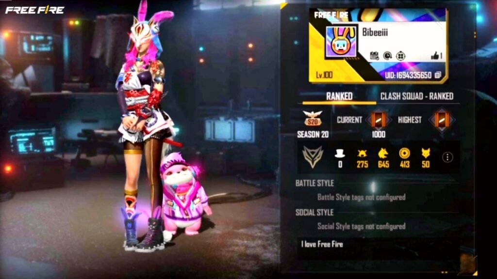 Reaching Level 100 in Free Fire UID: What It Means and Why It’s So Special