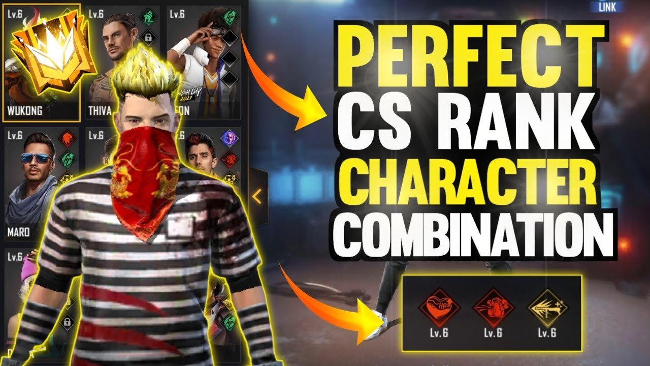 Free Fire CS Rank Best Character Skill 2025 With Top Abilities, Combos and Pro Level Features