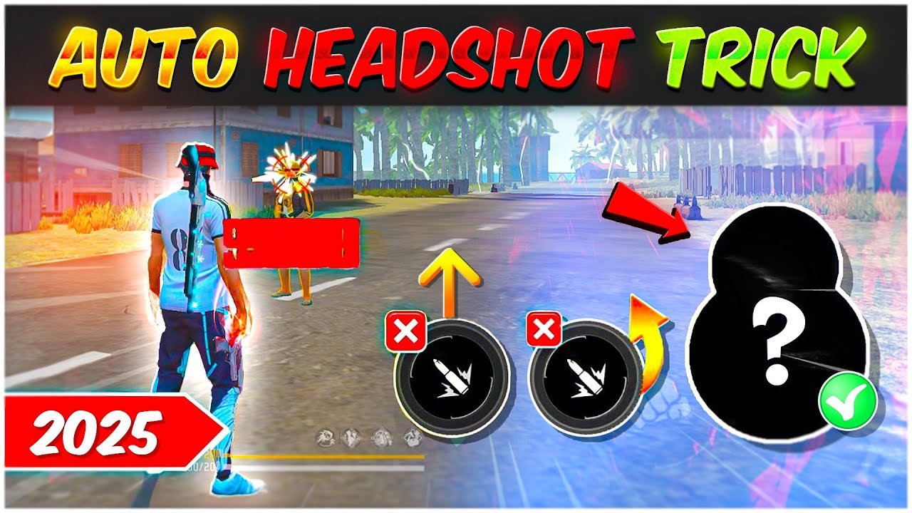 Free Fire Headshot Trick 2025: Auto Aim, Best Sensitivity and One Tap Tips to Win Every Match
