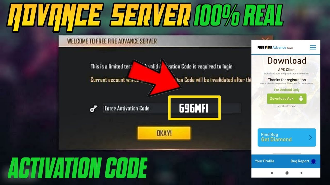 Free Fire Advance Server Activation Codes June 2025: Early Access, New Features & All Working Codes Free!