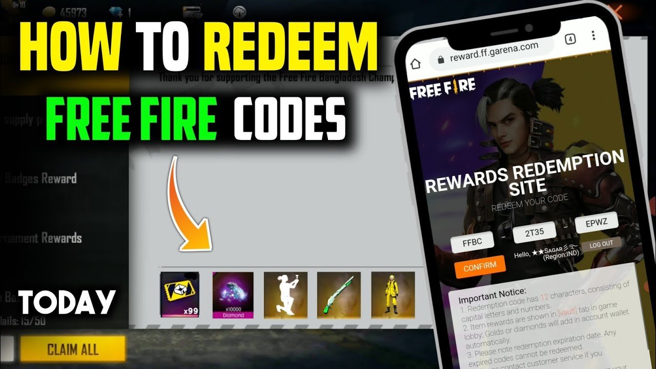 Free Fire Redeem Codes June 23, 2025: Get Free Diamonds, Skins & Outfits Without Spending Money!