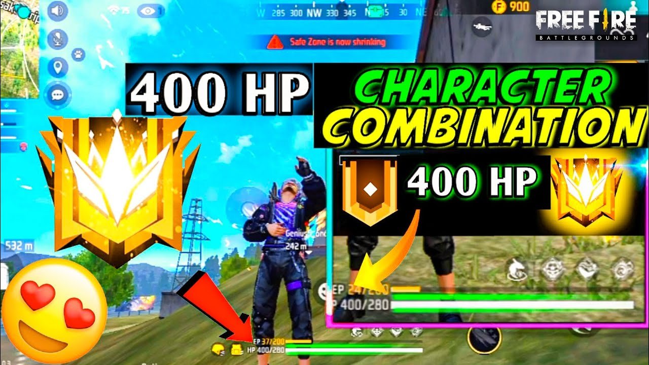400 HP Character Combination in Free Fire: Best Skills and Setup to Boost Your Survival in 2025
