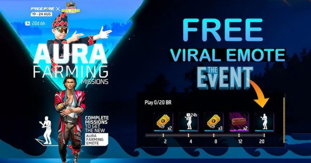 Free Fire Aura Farming Emote: How to Unlock This Stunning Reward in 2025