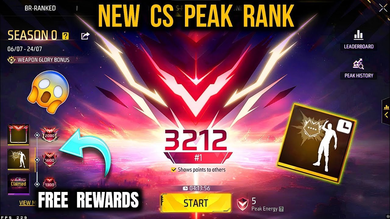 Free Fire CS Peak