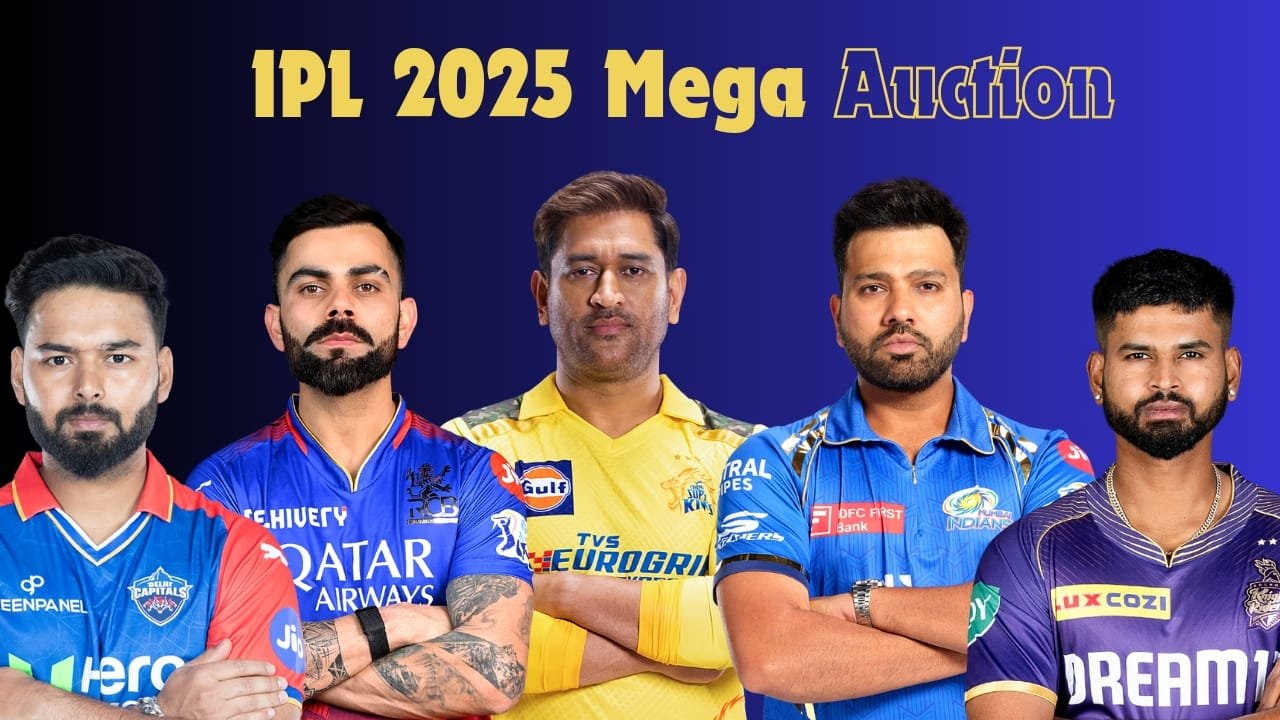 जाने IPL 2025 Mega Auction की तारीख, स्थान, समय, लाइव स्ट्रीमिंग और टेलीकास्ट डिटेल्स