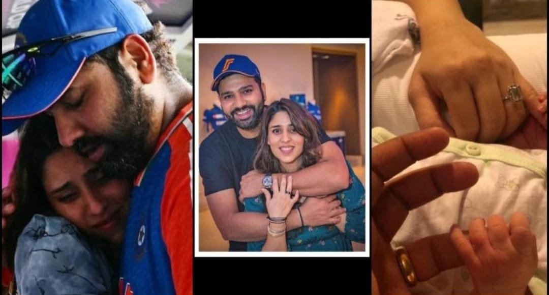 Rohit Sharma और Ritika Sajdeh दूसरी बार बने माता-पिता, घर में गूंजा नन्हे राजकुमार का किलकारियां