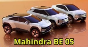 Mahindra BE.05 का प्रोडक्शन मॉडल प्रदर्शित हुआ, जो प्रोटोटाइप के लुक से मेल खाता है