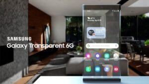 Samsung Transparent Smartphone 5G