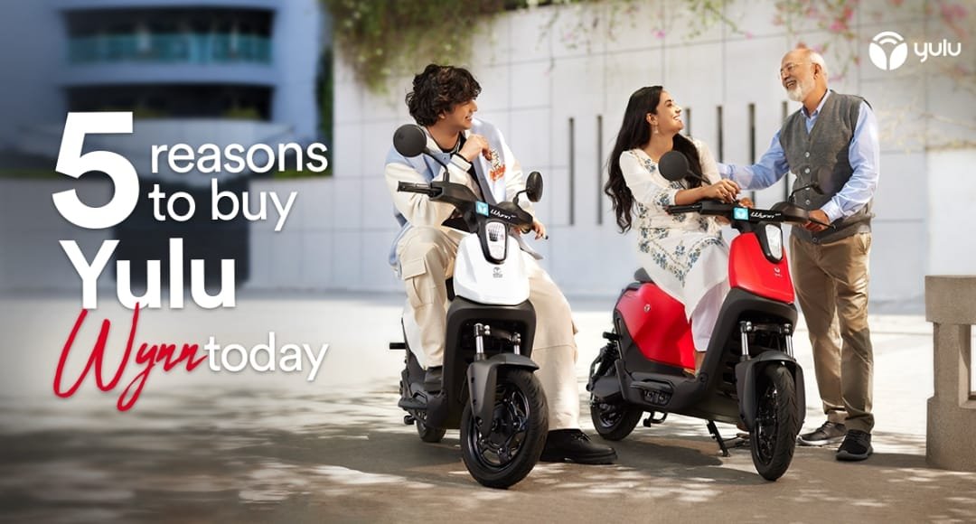 सिर्फ ₹1750 की EMI पर खरीदें Yulu Wynn इलेक्ट्रिक स्कूटर, स्टाइल और बजट का परफेक्ट कॉम्बिनेशन