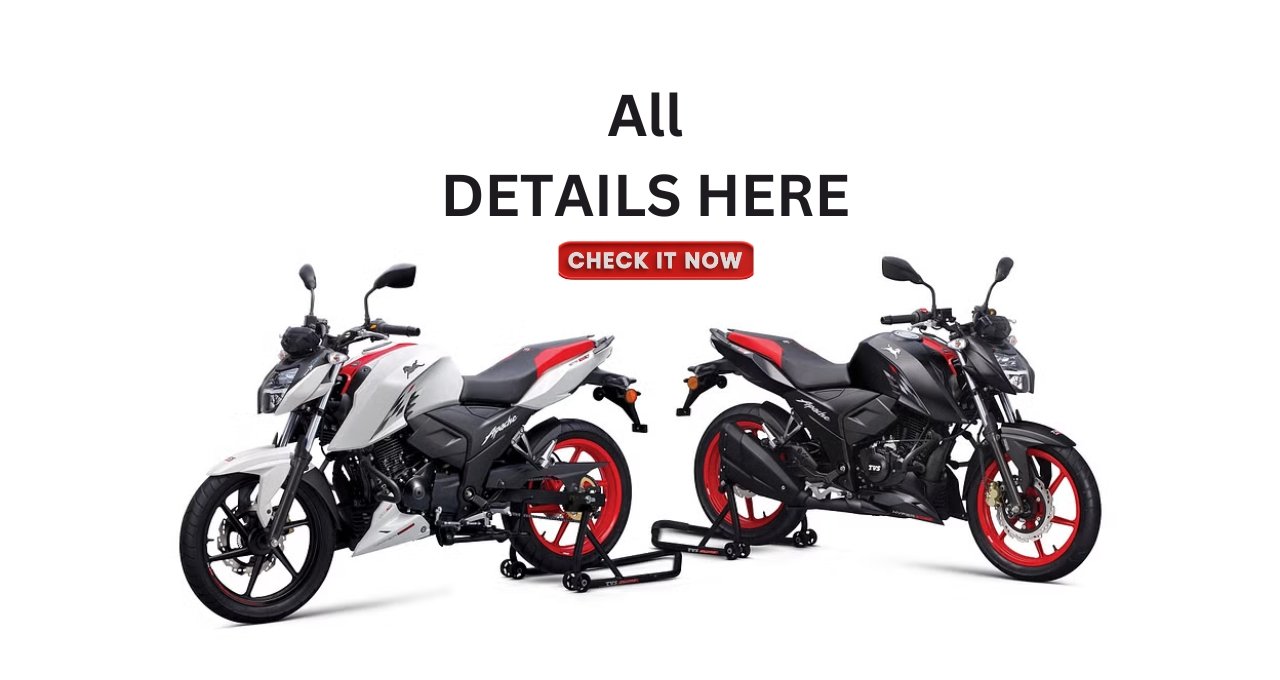 बोल्ड लुक और शानदार परफॉरमेंस वाली TVS Apache RTR 160 4V मात्र 1 लाख से सुरू, जाने फीचर्स 