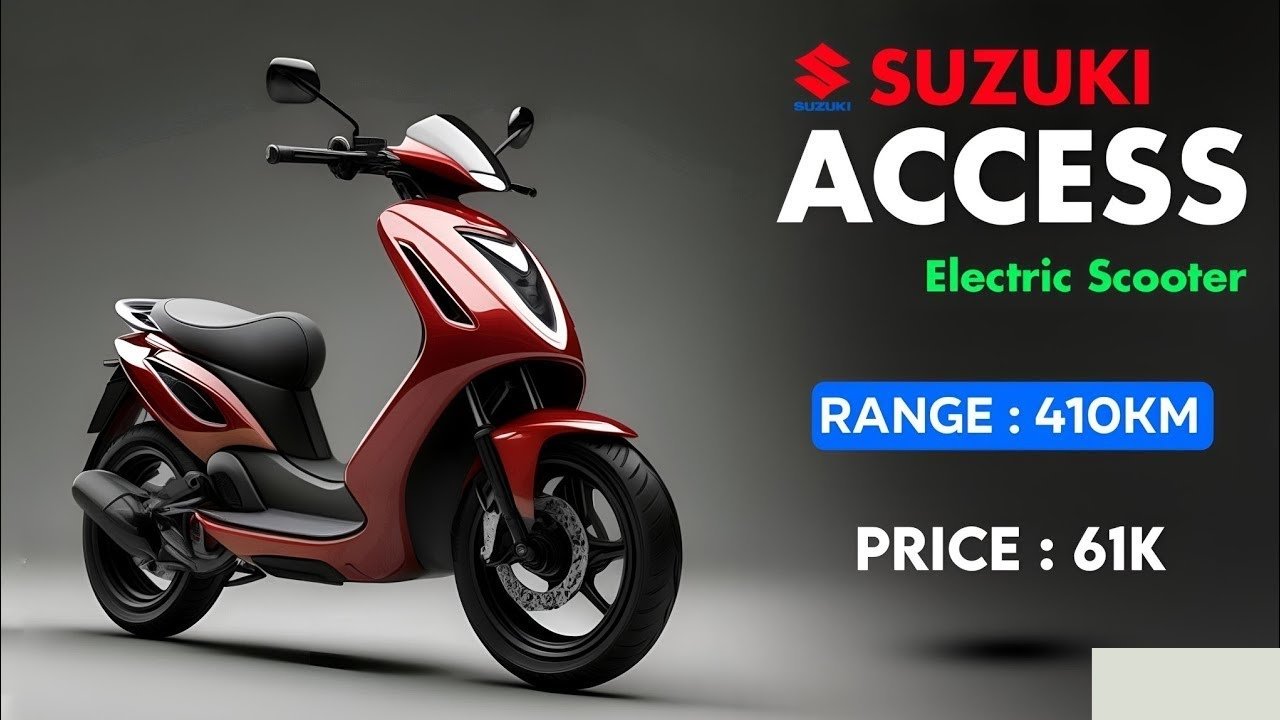 100 किलोमीटर के रेंज के साथ इलेक्ट्रिक स्कूटर जो लाई बाजार में क्रांति Suzuki Access Electric स्कूटी जाने प्राइस और फीचर्स