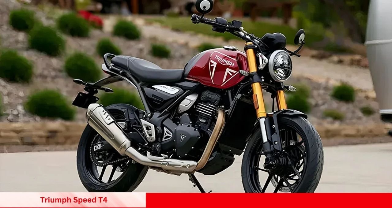 400cc इंजन के साथ युवाओं की पहली पसंद बनी Triumph Speed T4 दमदार लुक और शानदार फीचर्स जानें कीमत