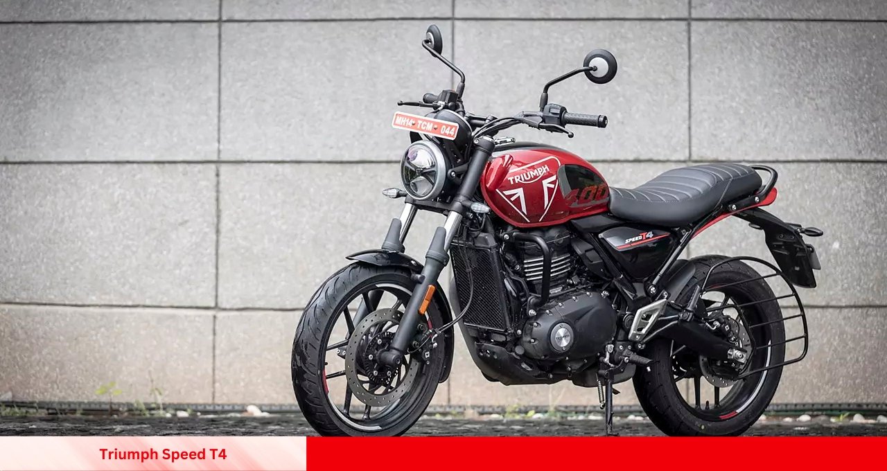 Triumph Speed T4 रॉयल एनफील्ड से सस्ती और दमदार क्रूजर बाइक, कीमत और फीचर्स कर देंगे हैरान