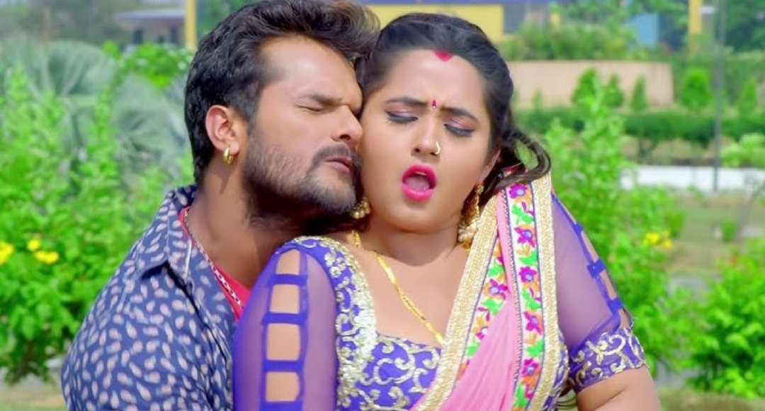 पलंग टुटेला पर Khesari Lal का रोमांस रात के अंधेरे में रति पांडे के साथ मचाया धमाल