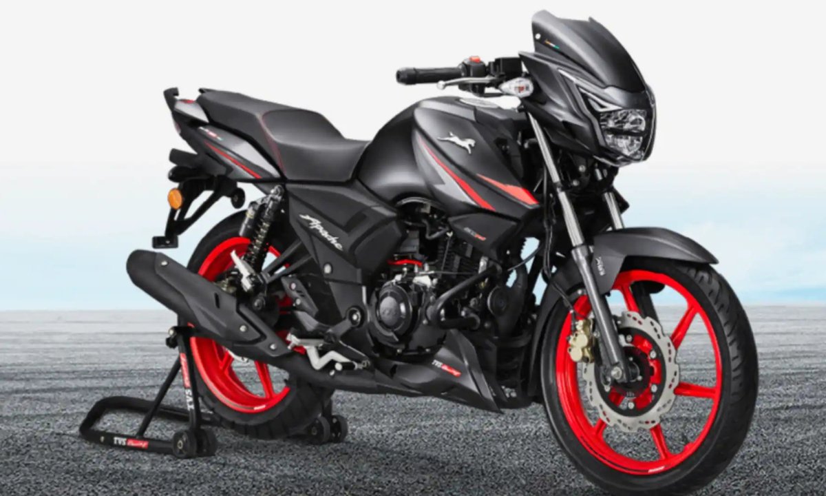 New TVS Apache RTR 160 हुई लॉन्च जबरदस्त फीचर्स और कीमत जानकर रह जाएंगे दंग