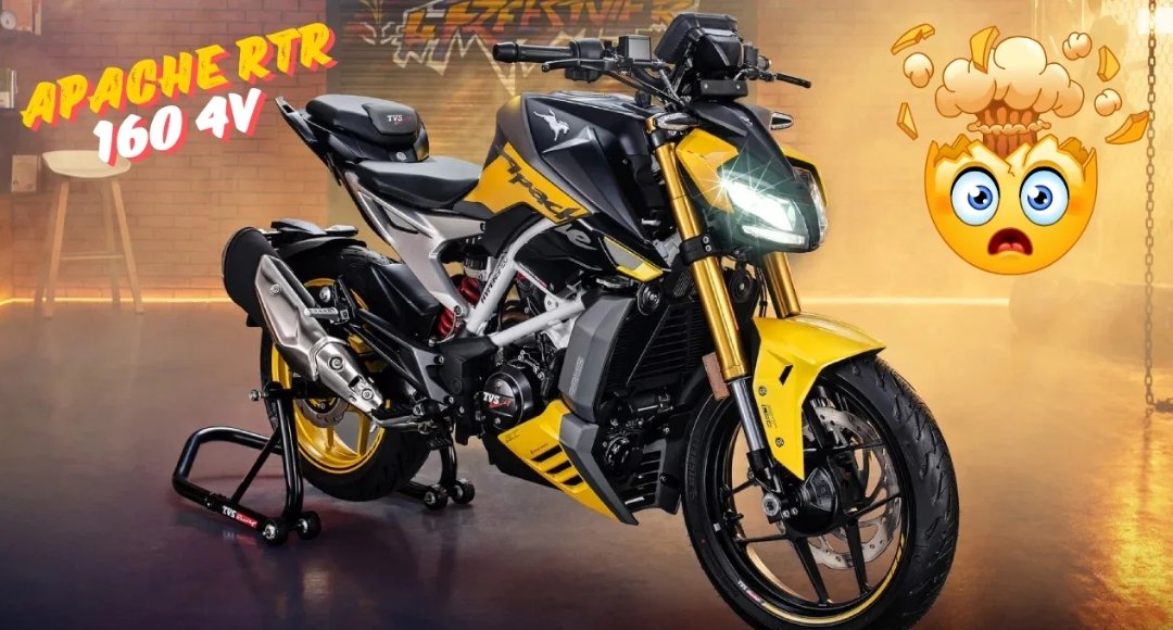 नया 2025 TVS Apache RTR 160 4V बना स्पोर्ट्स बाइक लवर्स की पहली पसंद
