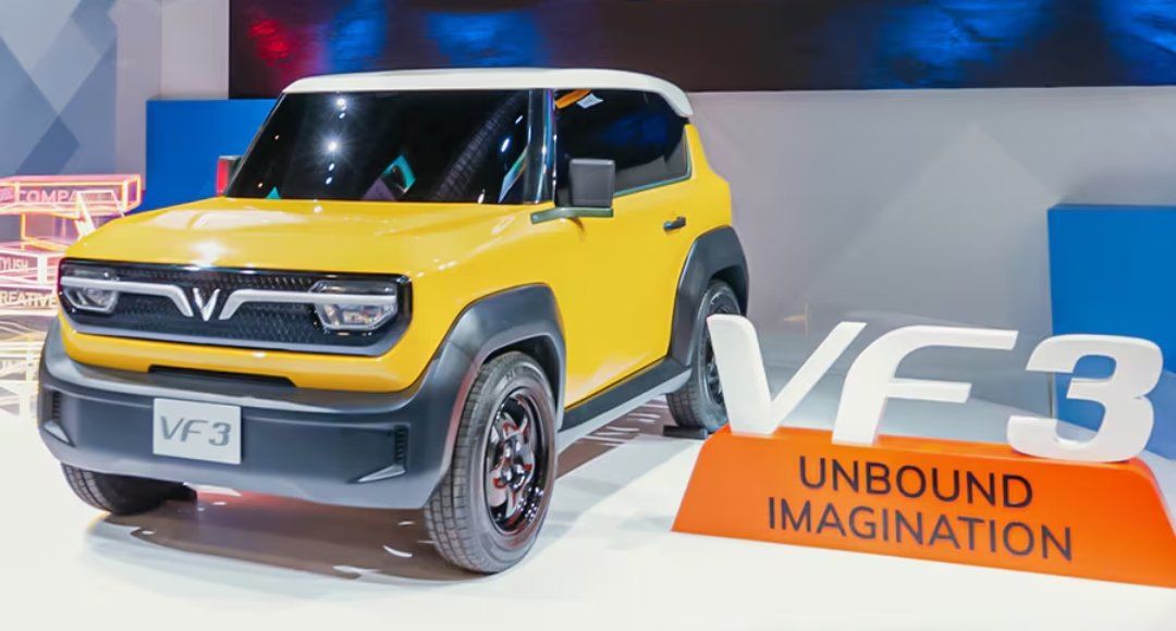 VinFast VF 3 टाटा नैनो जितनी छोटी, 200KM से ज्यादा की रेंज भारत में मचाएगी धूम