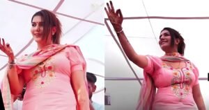 Sapna Choudhary के धमाकेदार डांस ने मचाया तहलका, वीडियो हुआ वायरल