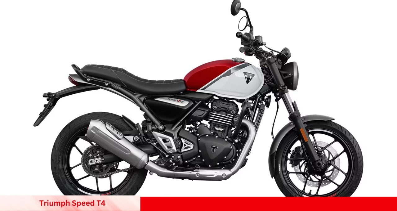 ₹2 लाख से भी कम में मिल रही दमदार Triumph Speed T4 क्रूजर बाइक शानदार परफॉर्मेंस और स्टाइल का परफेक्ट कॉम्बिनेशन