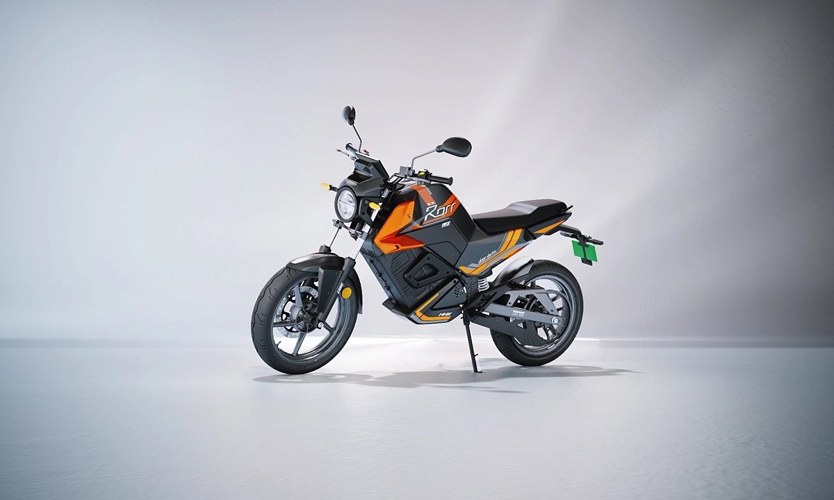 ,Oben Rorr EZ110KM की दमदार रेंज और 95KM टॉप स्पीड वाली स्मार्ट इलेक्ट्रिक स्पोर्ट्स बाइक