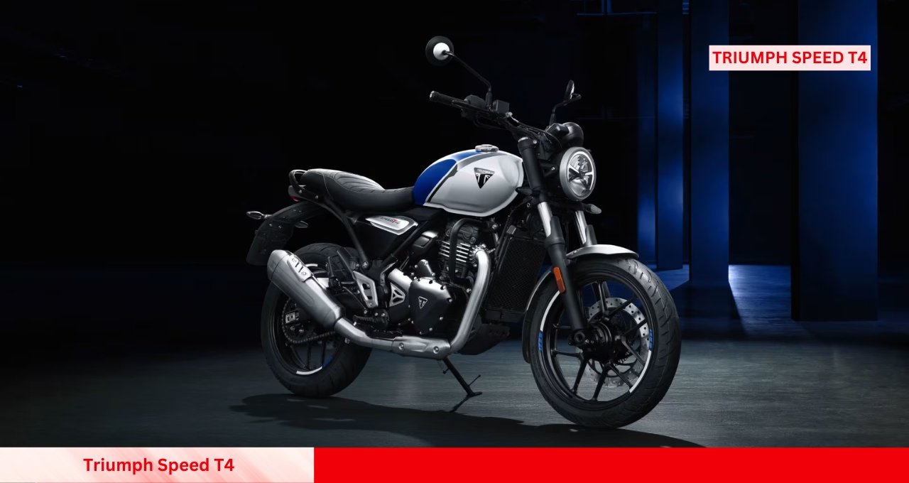 ₹2 लाख से भी कम में मिल रही दमदार Triumph Speed T4 क्रूजर बाइक शानदार परफॉर्मेंस और स्टाइल का परफेक्ट कॉम्बिनेशन