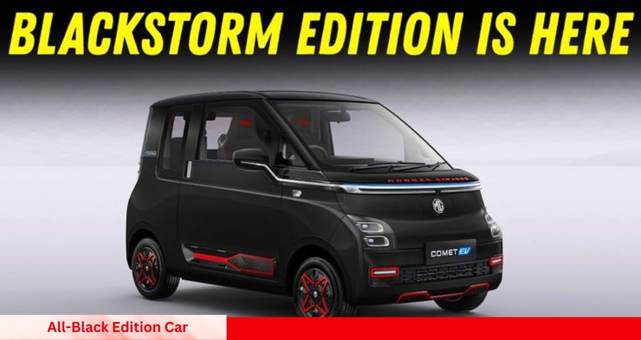 All-Black Edition Car