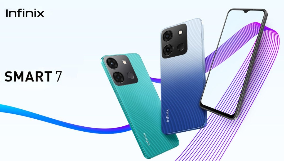 5000mAh बैटरी के साथ Infinix Smart 7 दिनभर की चिंता छोड़ें, मस्ती बढ़ाएं