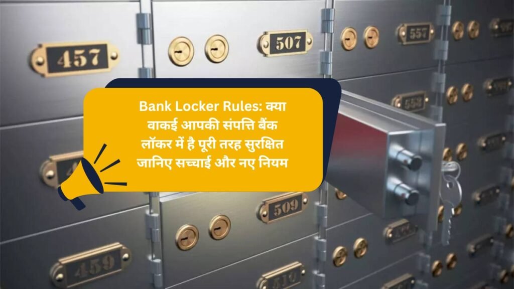Bank Locker Rules